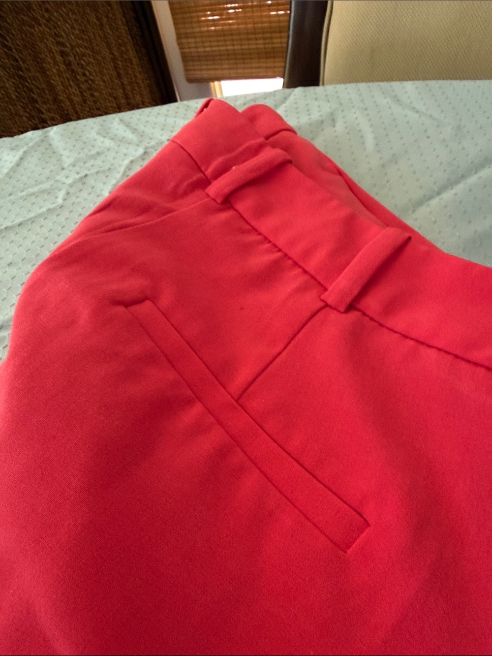 New York & Company Bright Pink Wide-Leg Women's Pants - Picture 3 of 6
